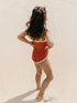 Retro Swimsuit in Red
